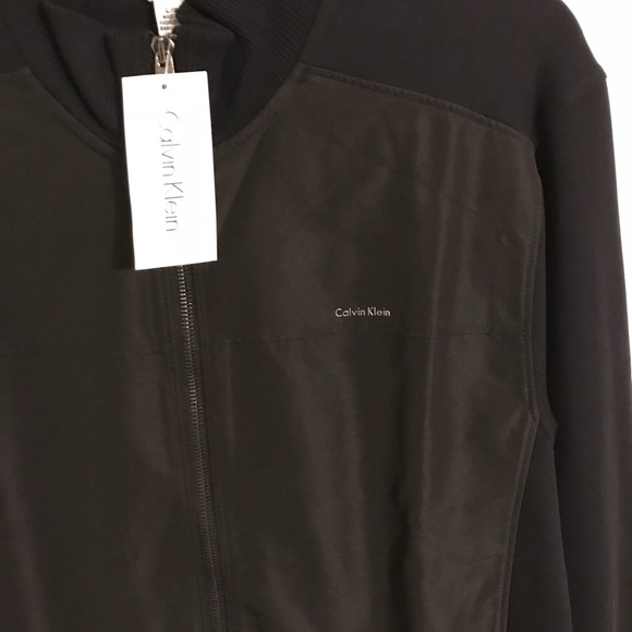 Calvin Klein Sweaters Calvin Klein Zip Up Sweatshirt Nwt Poshmark